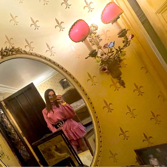 Charm Ruffle mini Dress - Picture 2 of 8